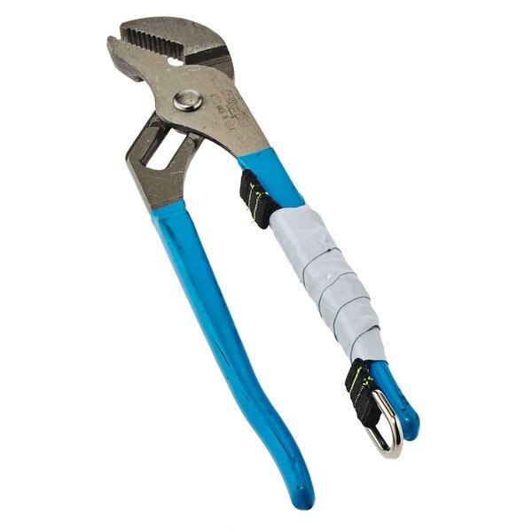 D-Ring Tool Tails, 5 1/2 in, 2 lb Weight Capacity, Black