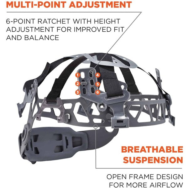 White Class C Safety Helmet