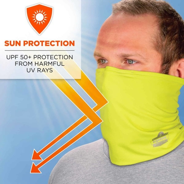 Hi-Vis Lime 2-Layer Cooling Multi-Band, S/M
