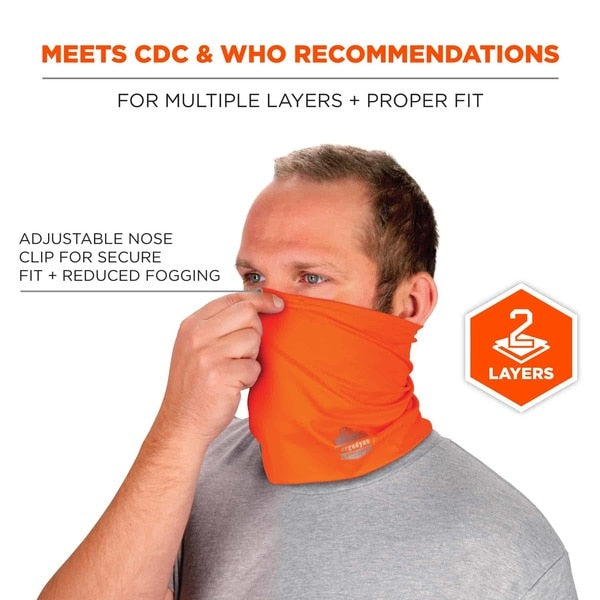 Hi-Vis Orange 2-Layer Cooling Multi-Band, L/XL