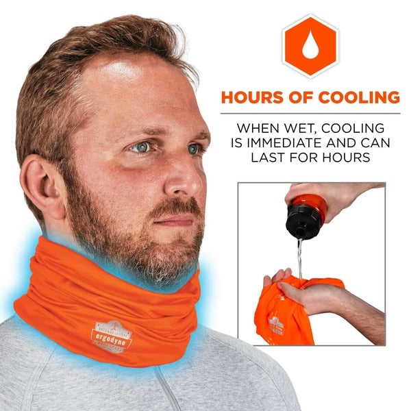 Hi-Vis Orange 2-Layer Cooling Multi-Band, L/XL