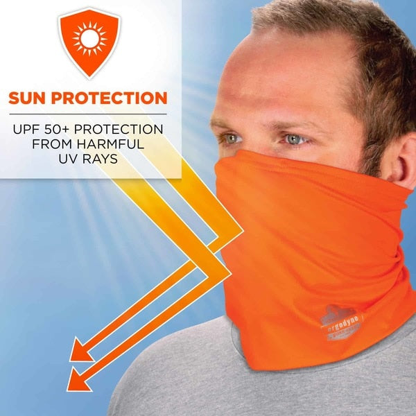Hi-Vis Orange 2-Layer Cooling Multi-Band, L/XL