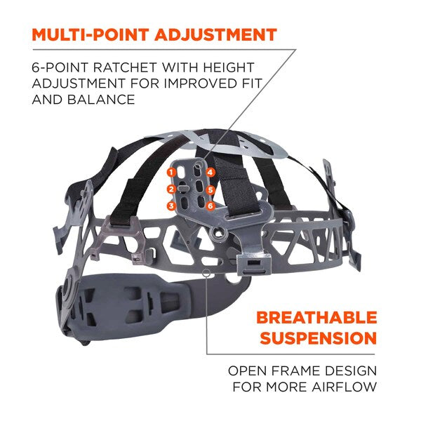 White Class E Safety Helmet