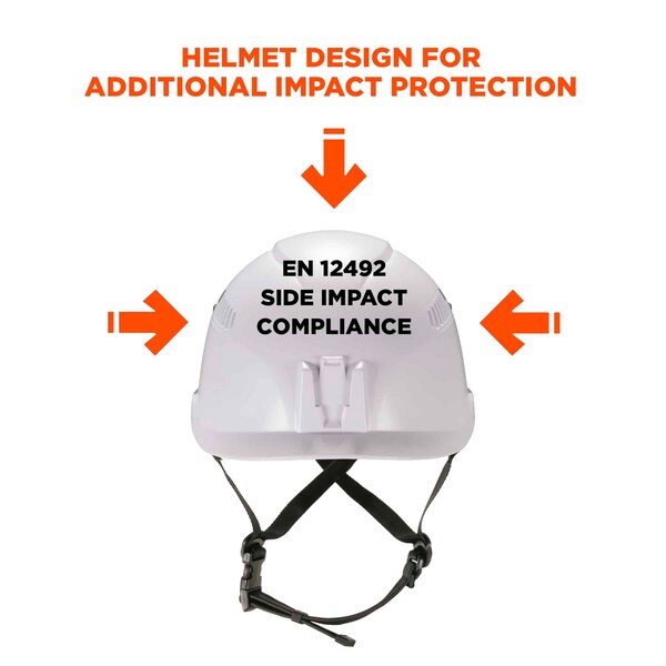 White Class C Safety Helmet