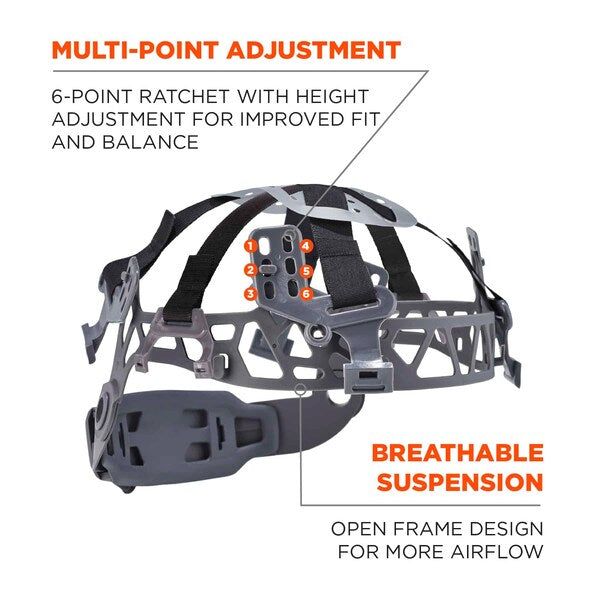 White Class C Safety Helmet