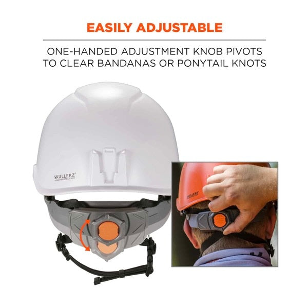 Anti-Fog Clear Lens White Class E Safety Helmet with Visor