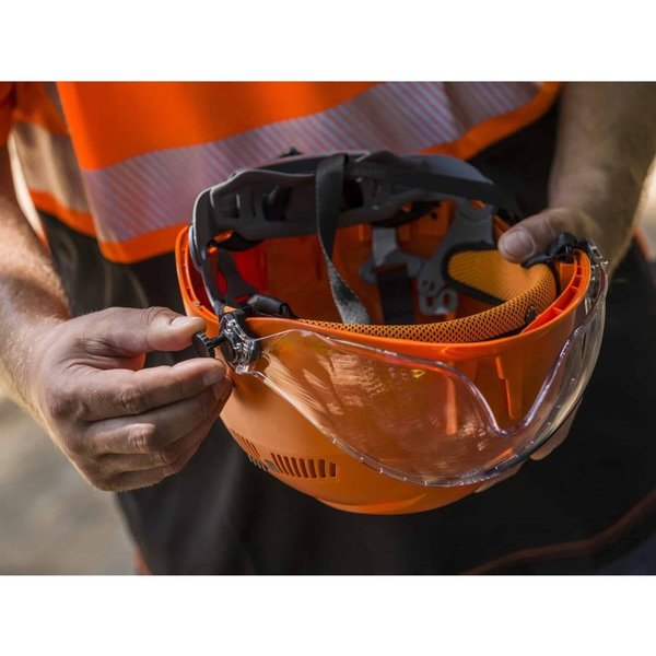 Smoke Anti-Fog Safety Helmet Visor