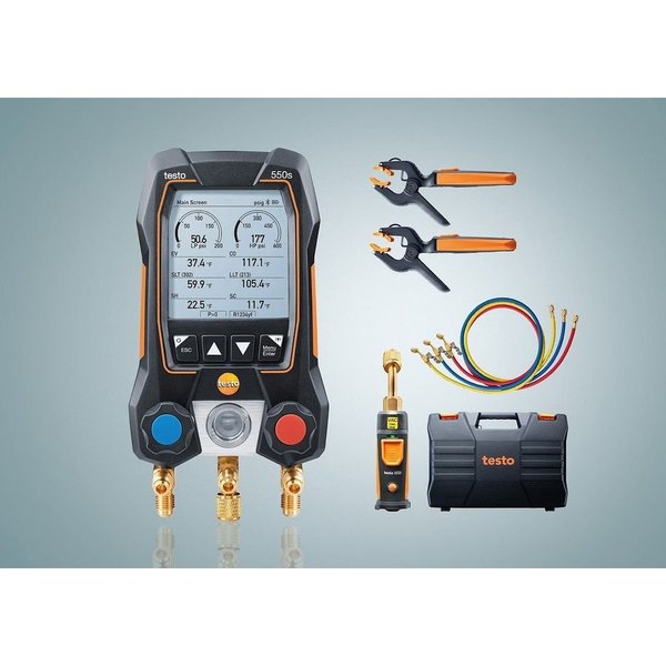 550s Smart Vacuum Kit with hoses - Smart digital Manifold