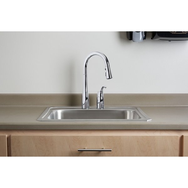 Simplice Two-Hole Kitchen Sink Faucet