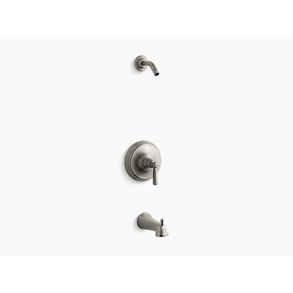 Bancroft(R) Rite-Temp(R) Bath And Shower Valve Trim With Metal Lever Handle And Slip-Fit Spout, Less Showerhead