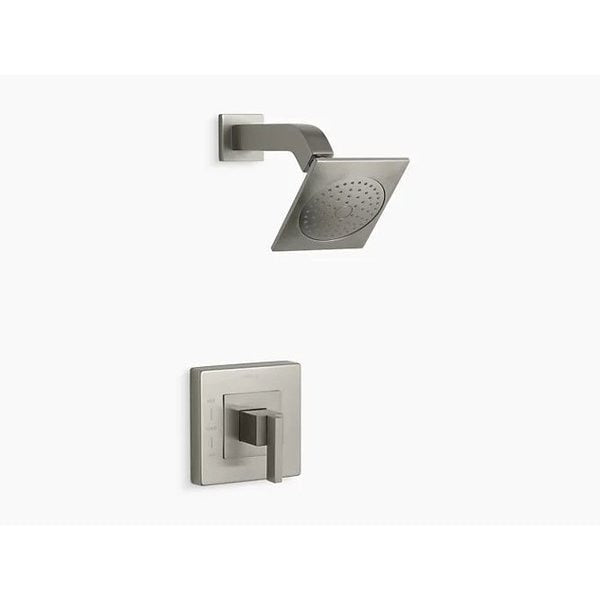 Loure(R) Rite-Temp(R) Shower Valve Trim With Lever Handle And 2.5 Gpm Showerhead