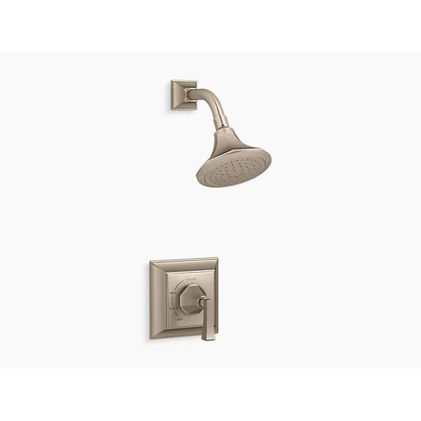 Shower Trim, Vibrant Brushed Bronze, Wall