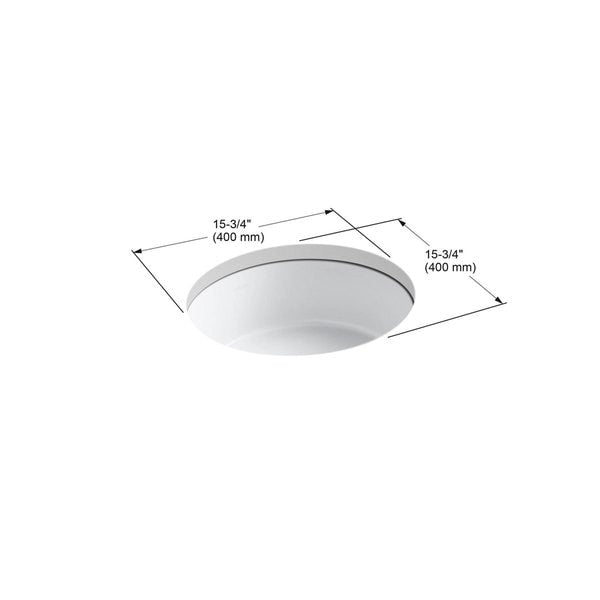 Verticyl Round Under-Mount Bathroom S