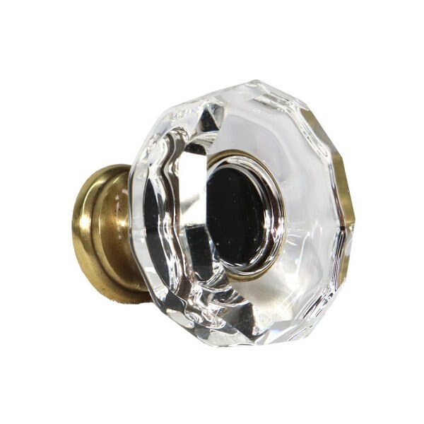 French Antique Brass Knob 86571US7