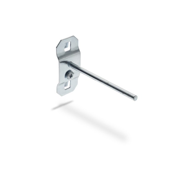 3 In. Single Rod (Straight) Steel Pegboard Hook for LocBoard 5 Pack