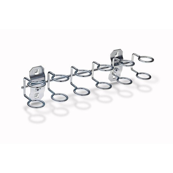 9 In. W Steel Multi-Ring Tool Holder for LocBoard 2 Pack