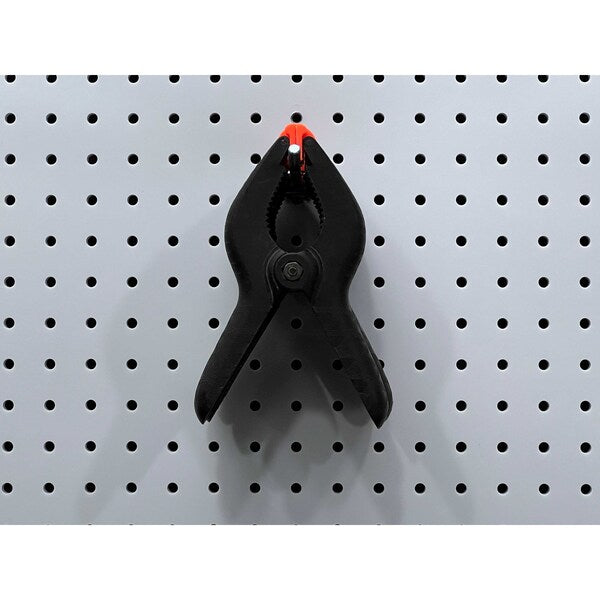 6 In. Single Rod 30 Degree Bend Steel Pegboard Hook for 1/8 In. and 1/4 In. Pegboard 3 Pack