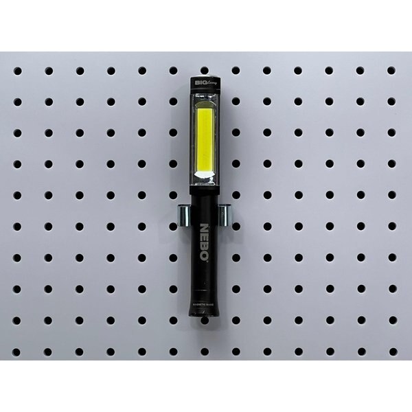 1/2 In. to 1 In. Hold Range Steel Standard Spring Clip for 1/8 In. and 1/4 In. Pegboard 3 Pack