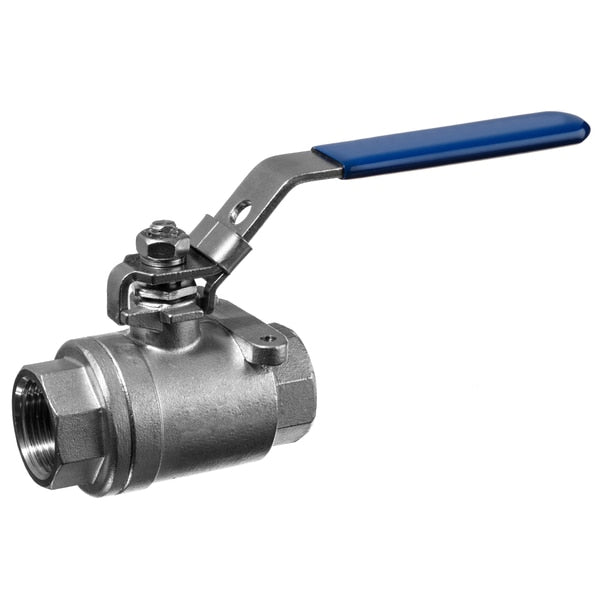 Ball Valve, 304 SS, 1-Way Body Style