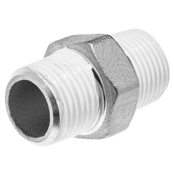 Hex Nipple, 304 SS, 3/4