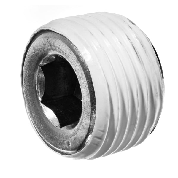 Pipe Fitting w Sealant - 304SS - #150 - Hex Socket Plug - 3/8