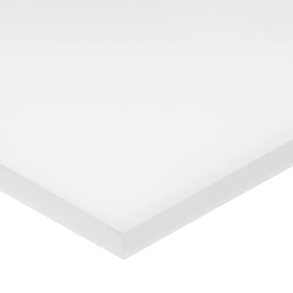 White PTFE Plastic Bar 48