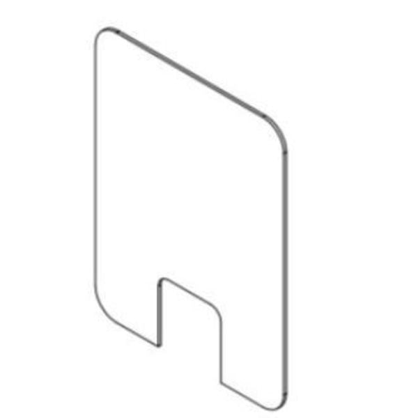 Clear Sneeze Guard - 1/4