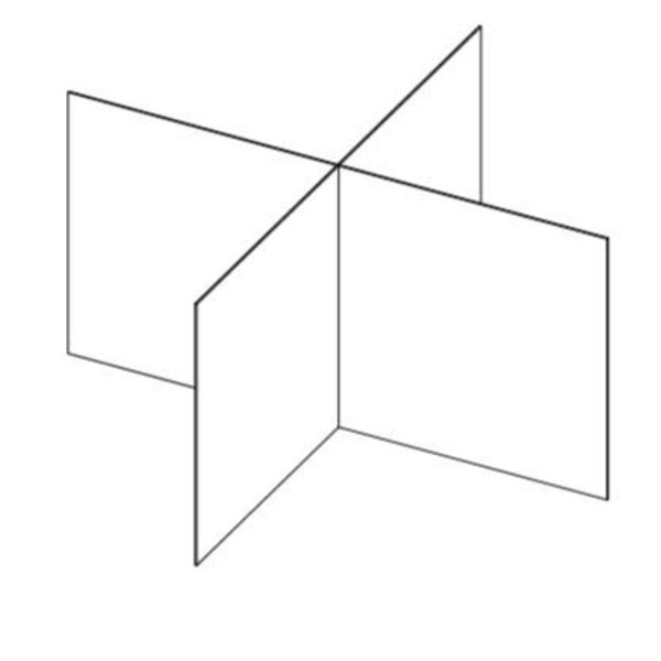 Clear Compartment Divider - 1/4