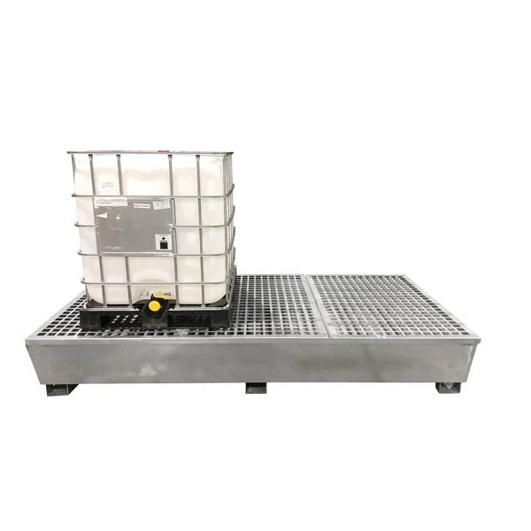 Ultra-IBC Twin Spill Pallet, Steel Model