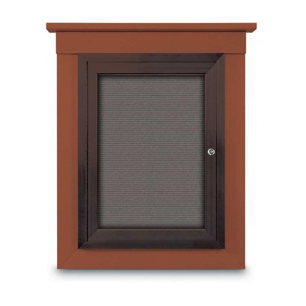 Sliding Glass Enclosed Letterboard, 96