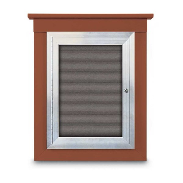 Sliding Glass Enclosed Letterboard, 96