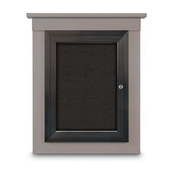 Sliding Glass Enclosed Letterboard, 96