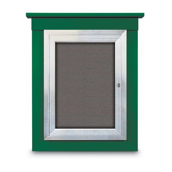 Sliding Glass Enclosed Letterboard, 72