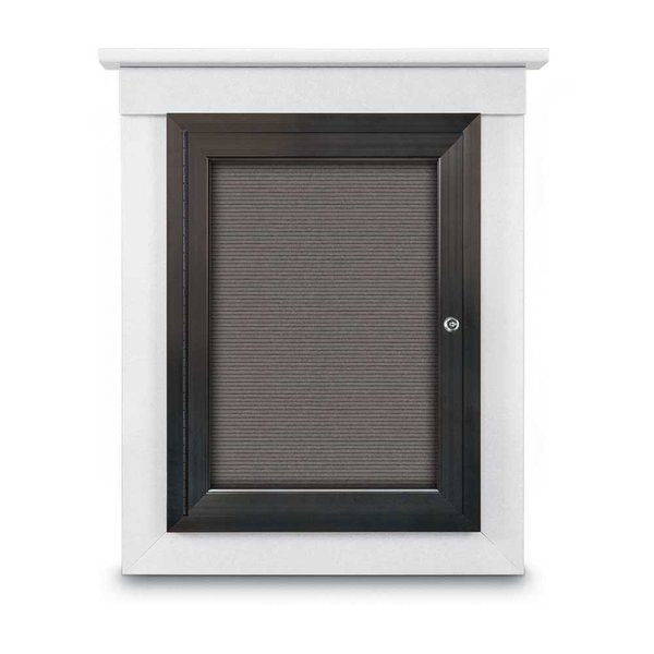 Sliding Glass Enclosed Letterboard, 96