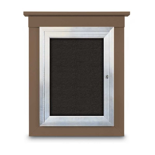 Sliding Glass Enclosed Letterboard, 72