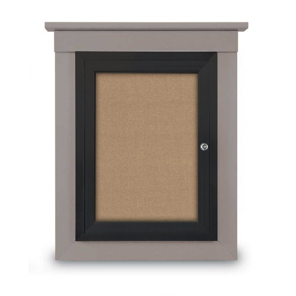 Sliding Glass Enclosed Letterboard, 48