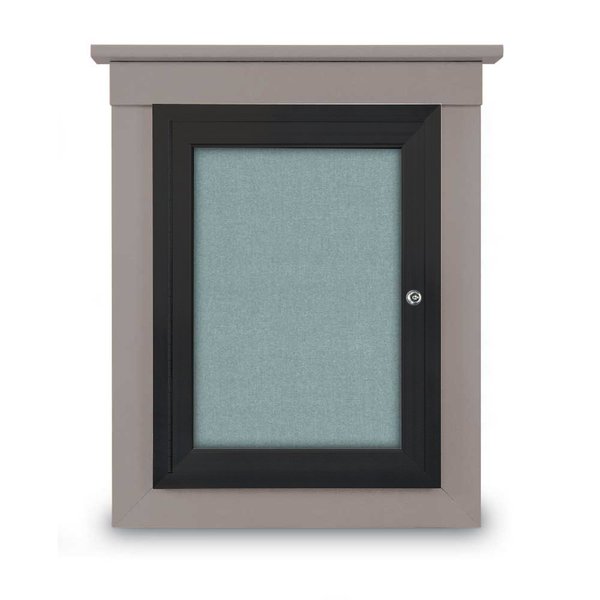 Sliding Glass Enclosed Letterboard, 60