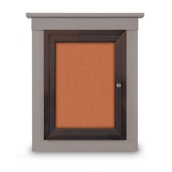 Sliding Glass Enclosed Letterboard, 60
