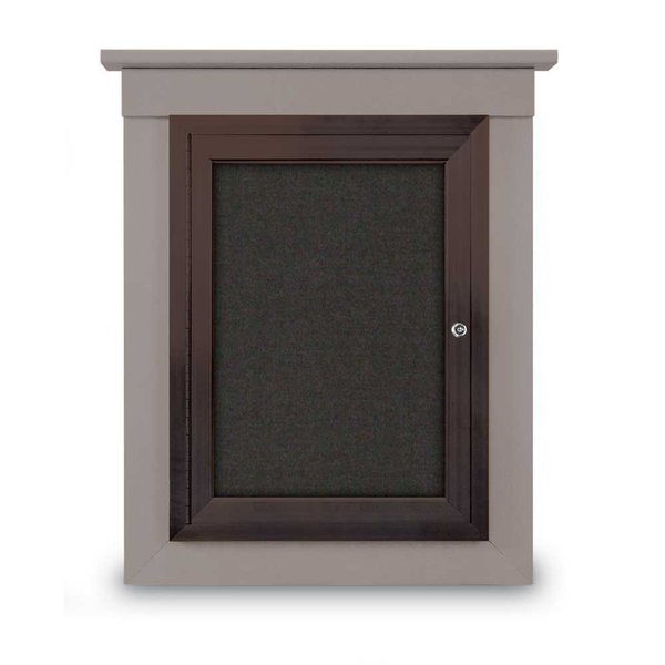 Sliding Glass Enclosed Letterboard, 60
