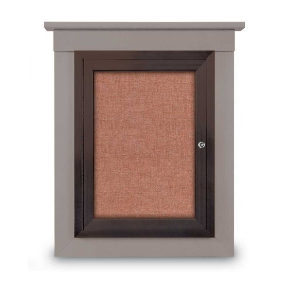 Sliding Glass Enclosed Letterboard, 60