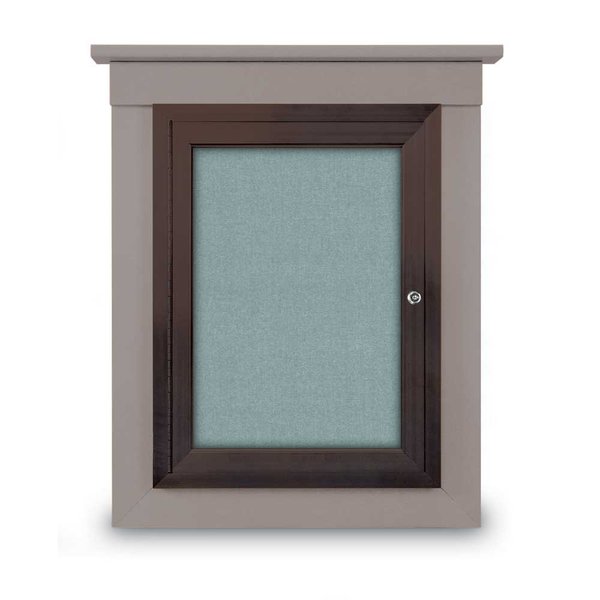 Sliding Glass Enclosed Letterboard, 60