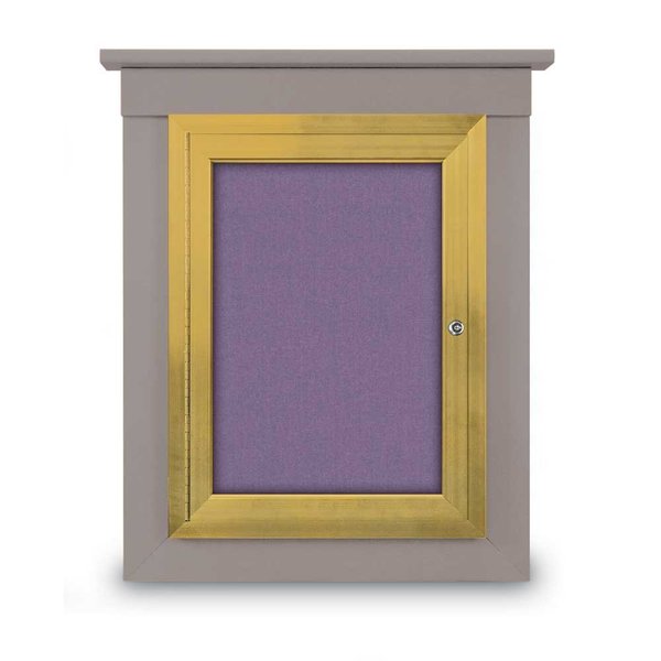 Sliding Glass Enclosed Letterboard, 60