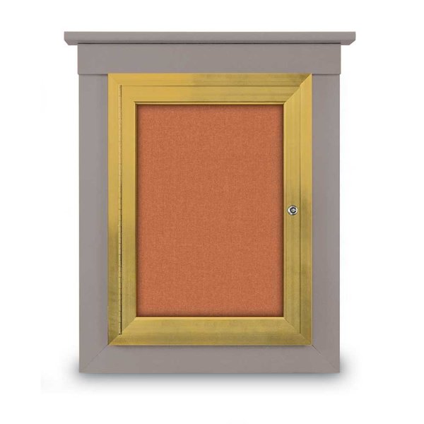 Sliding Glass Enclosed Letterboard, 60