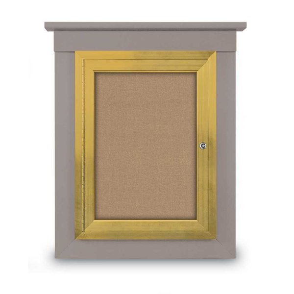 Sliding Glass Enclosed Letterboard, 60