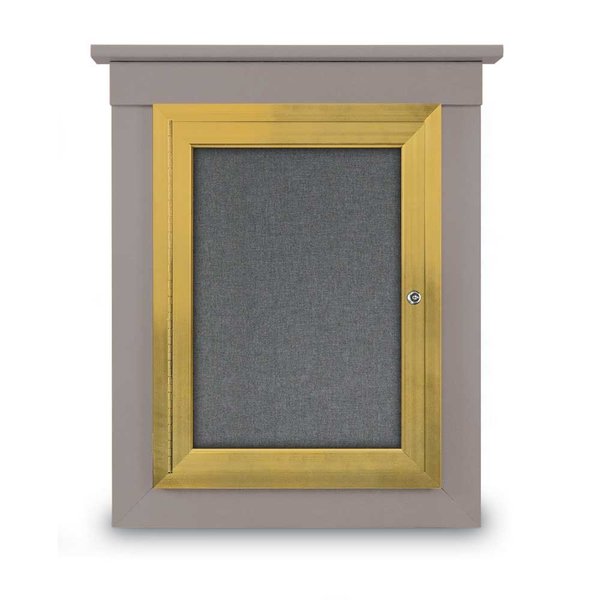 Sliding Glass Enclosed Letterboard, 60