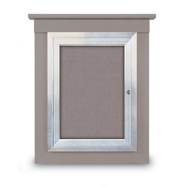 Sliding Glass Enclosed Letterboard, 60