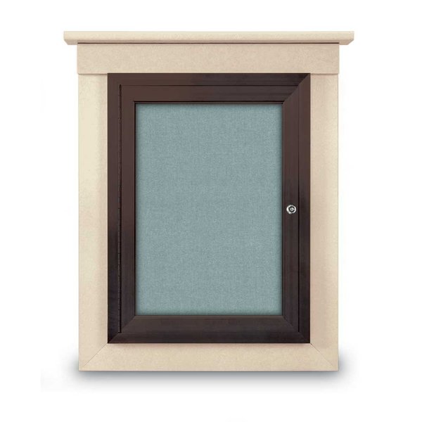 Sliding Glass Enclosed Letterboard, 48
