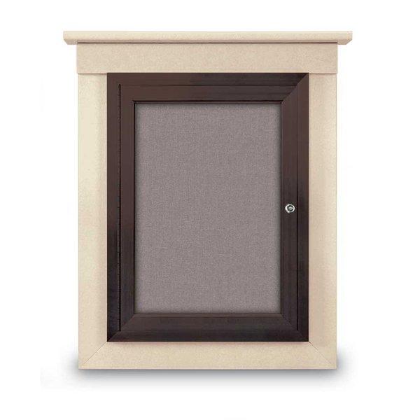 Sliding Glass Enclosed Letterboard, 48