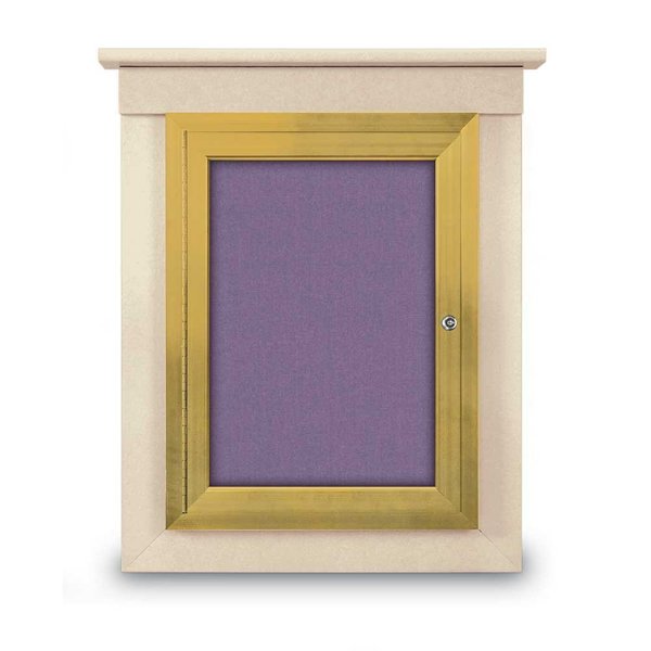 Sliding Glass Enclosed Letterboard, 48