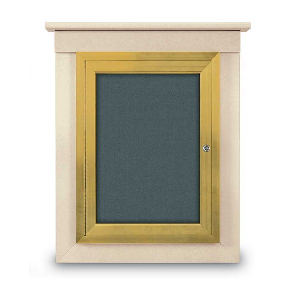 Sliding Glass Enclosed Letterboard, 48